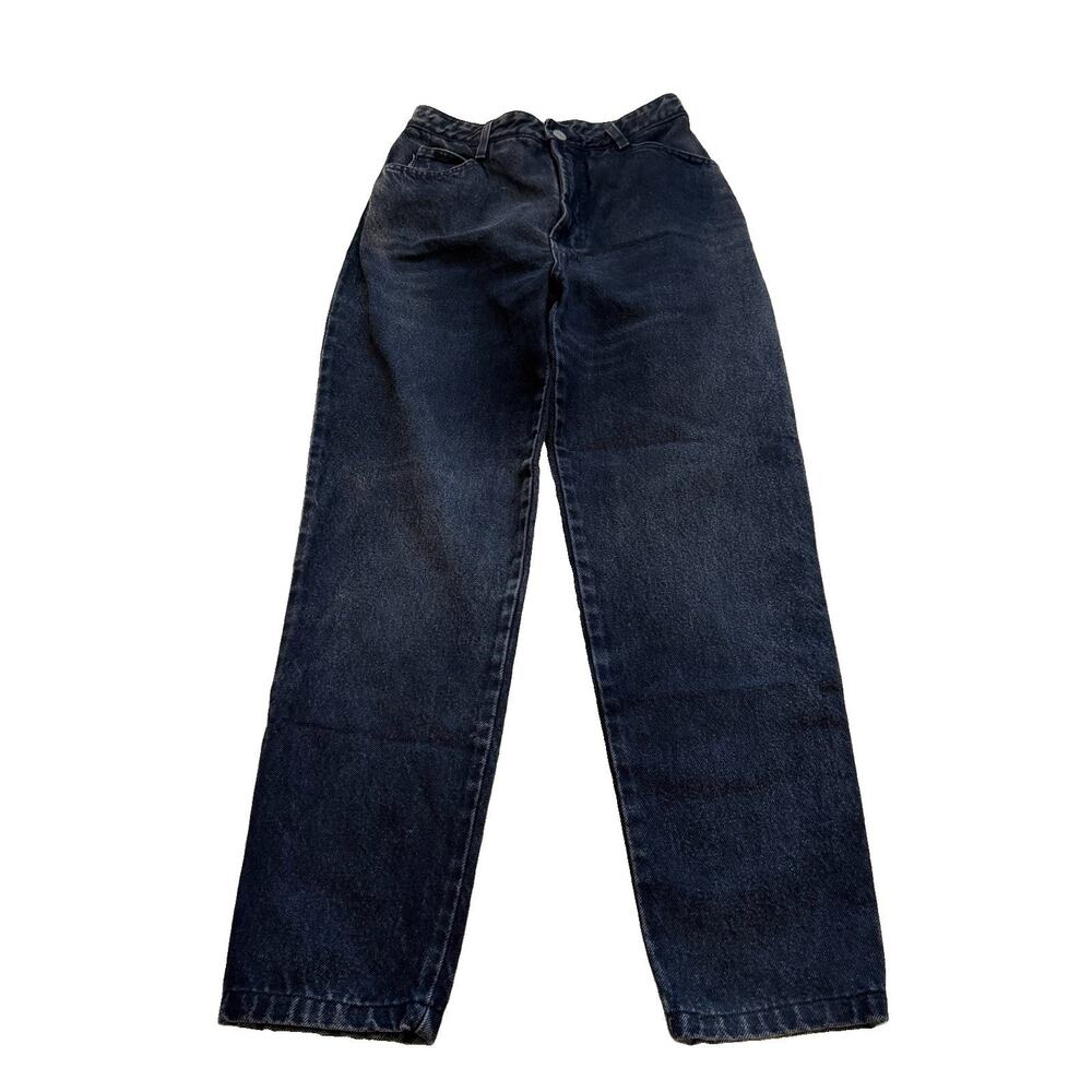 Vintage BONGO High Waisted Black Jeans Mom Style Jeans Size 9 Made in U.S.A.